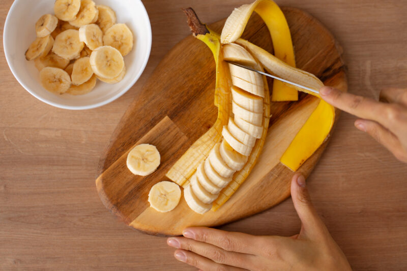 banan bez skórki